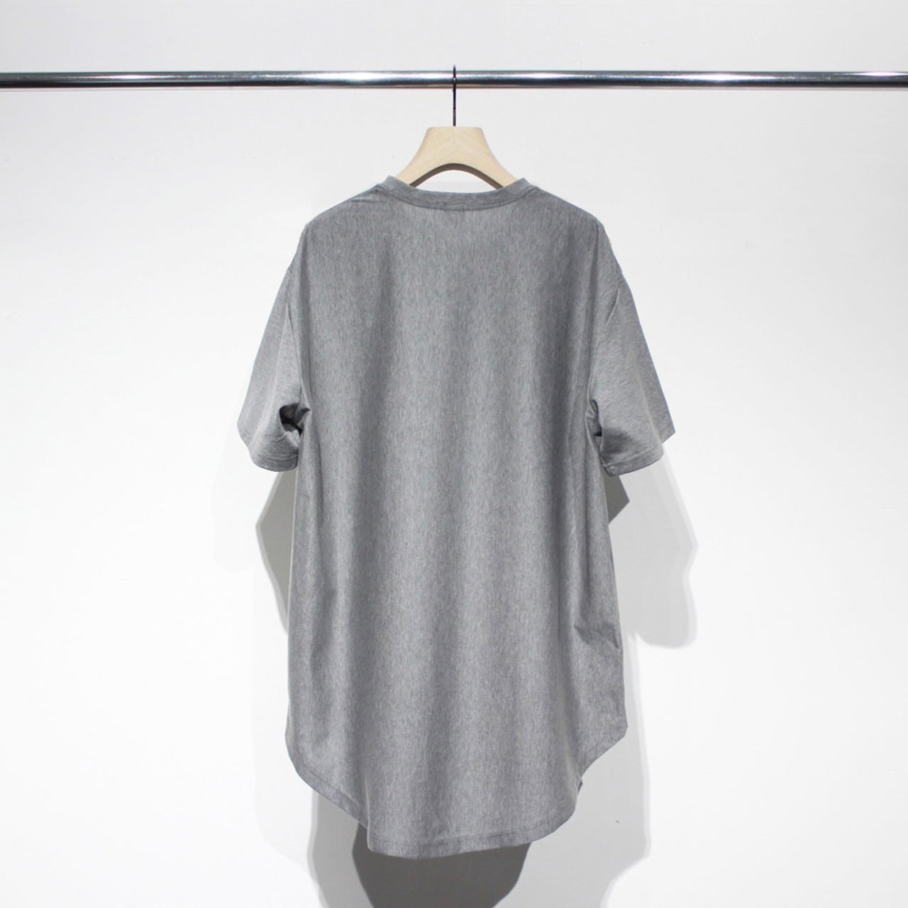 【Soe】Round Hem Tall Tee