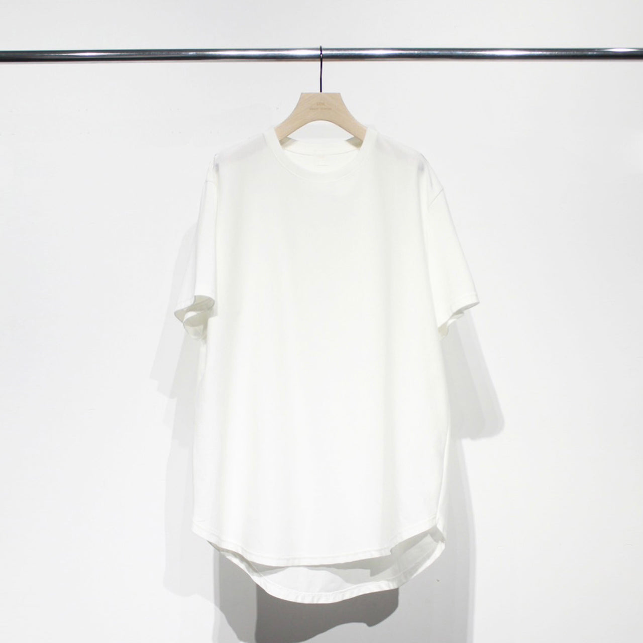 【Soe】Round Hem Tall Tee