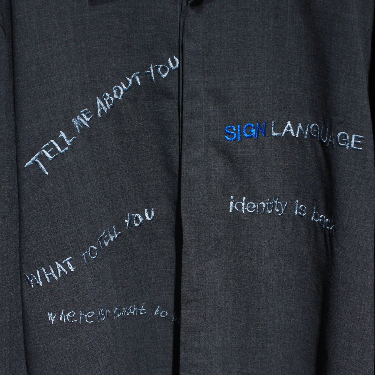 Letter's Shirt by kudos&soe