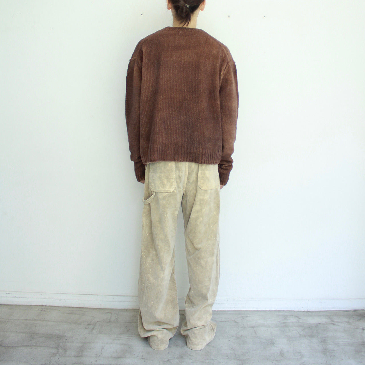 【Soe】Surface Dyed Sweater