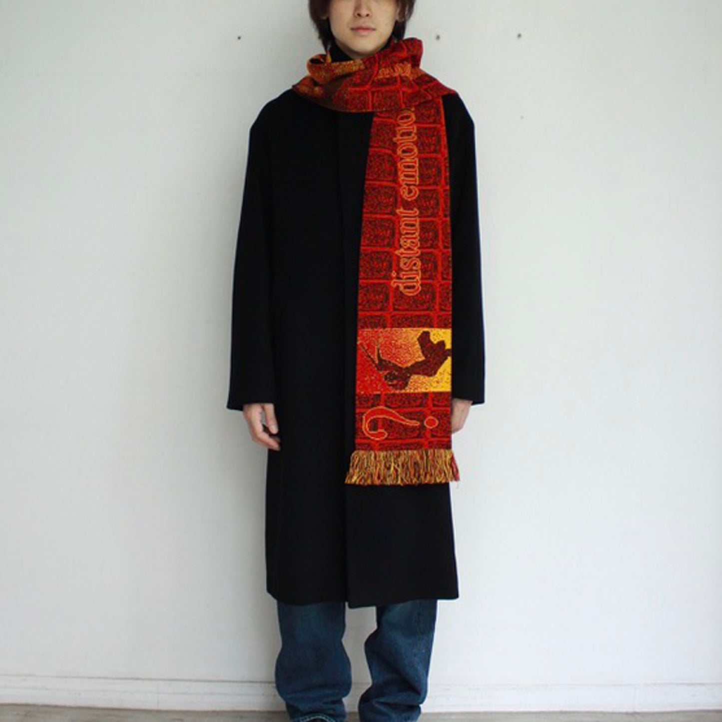 【MONTMARTRE NEW TORK】Red Emotion Scarf