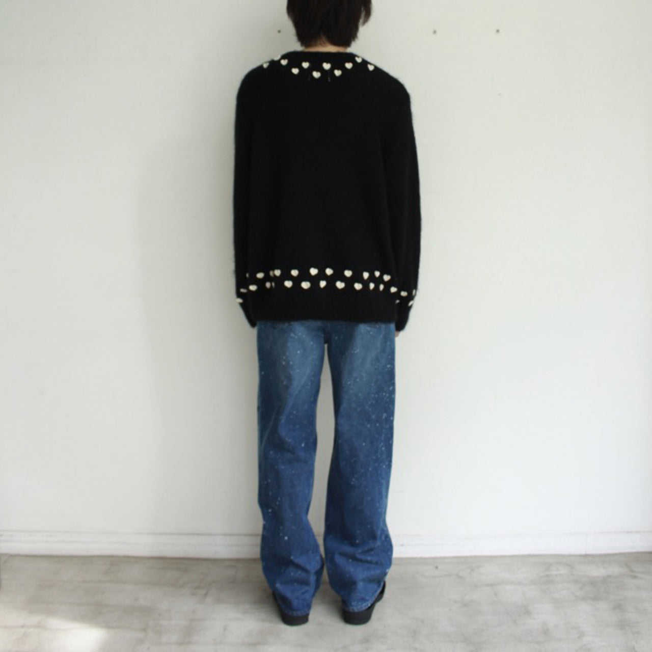 【Soe】Splashed Regular Jeans