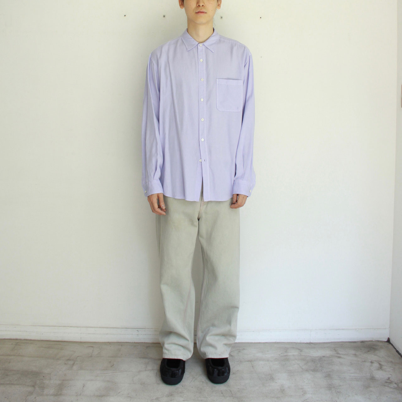 【Soe】Garment Dyed Dad Shirts