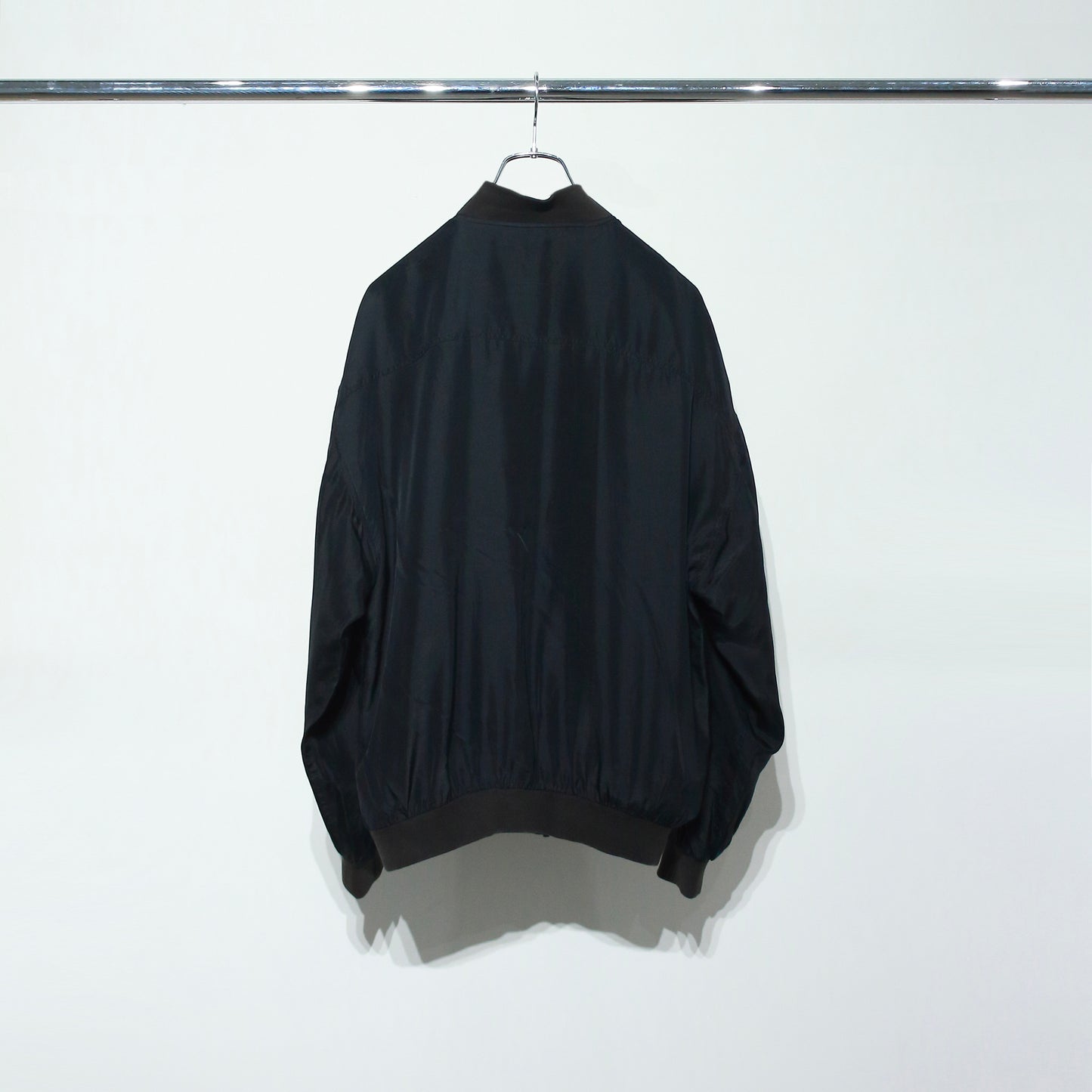 Silk Bomber Jacket