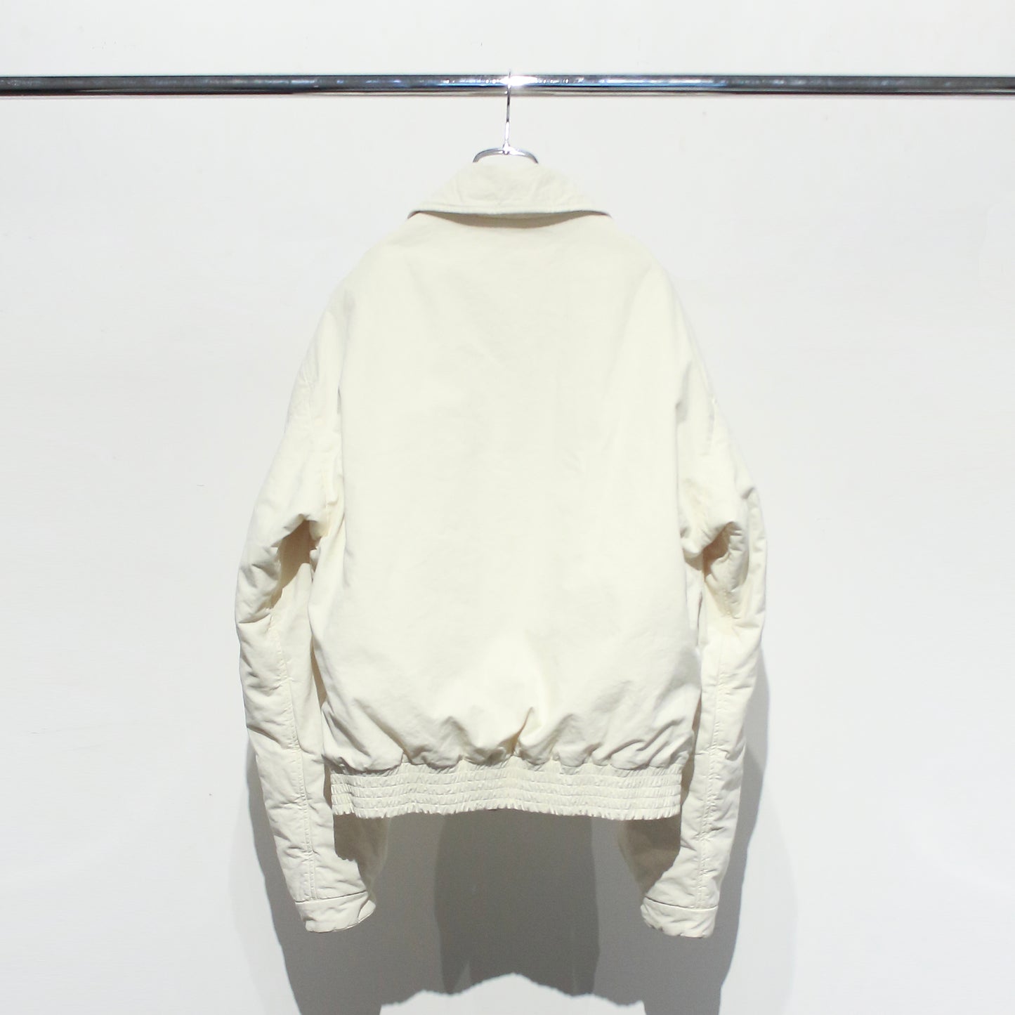 Over Dyed Padding Jacket "FLOWER"