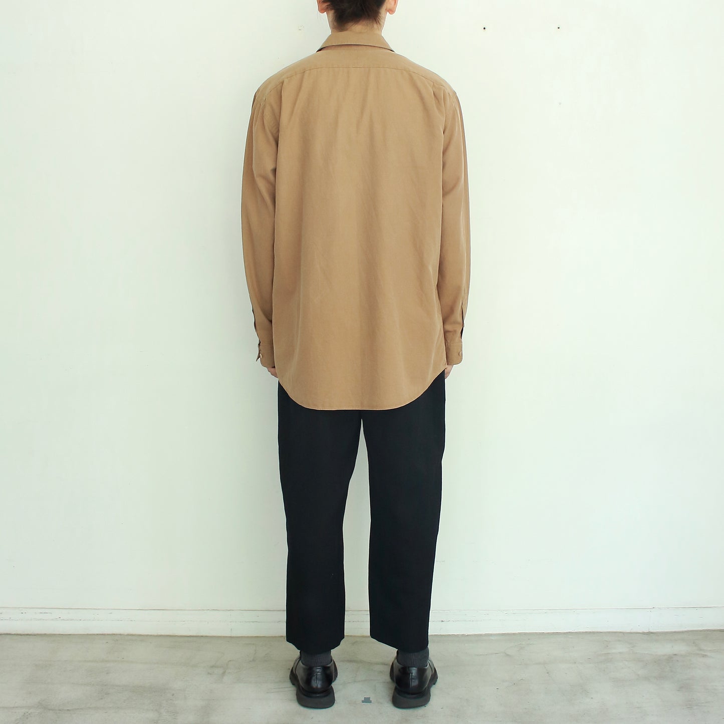 90's "Ralph Lauren” Cotton Silk Shirt