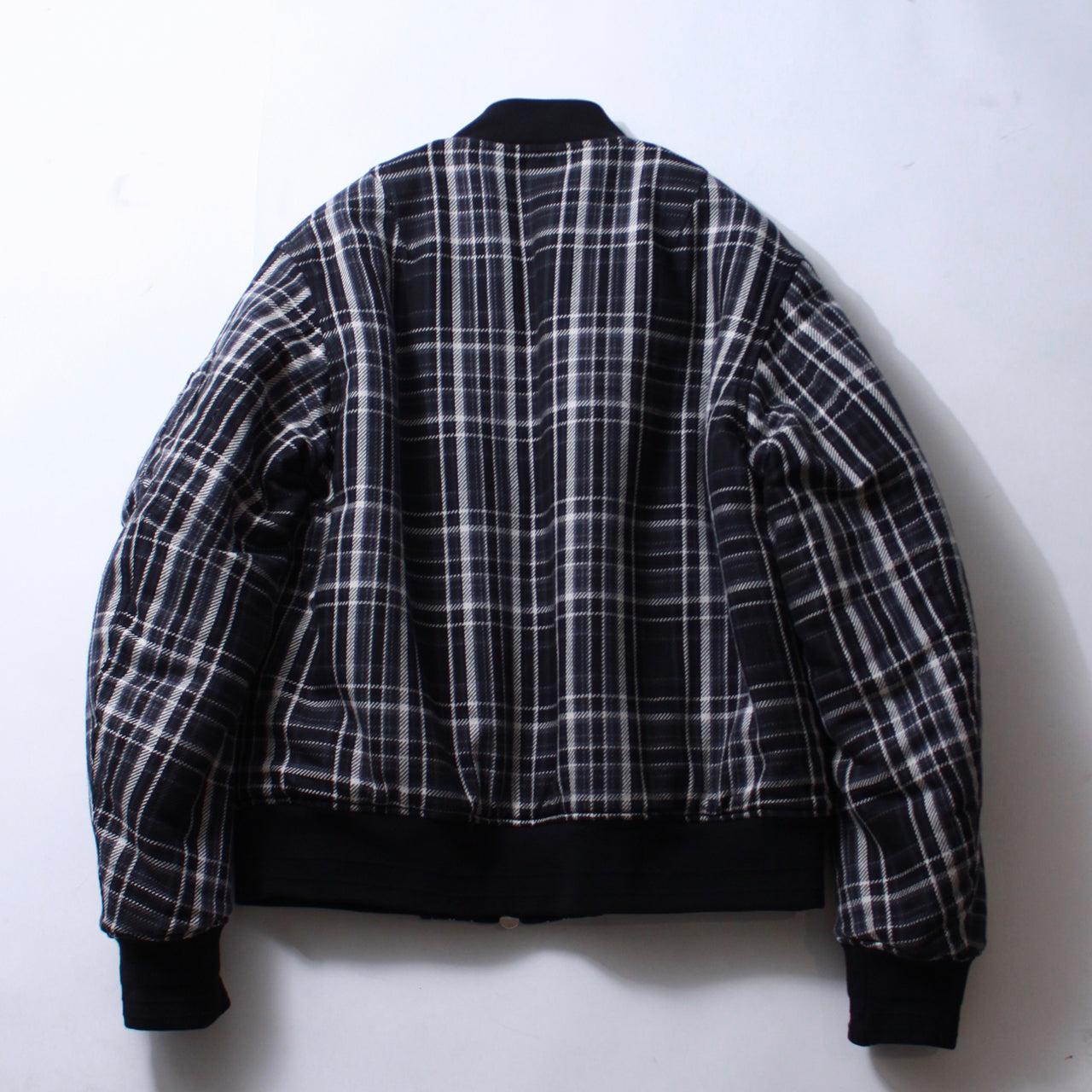 【TAKAHIROMIYASHITA TheSoloist.】flannel flight jacket.