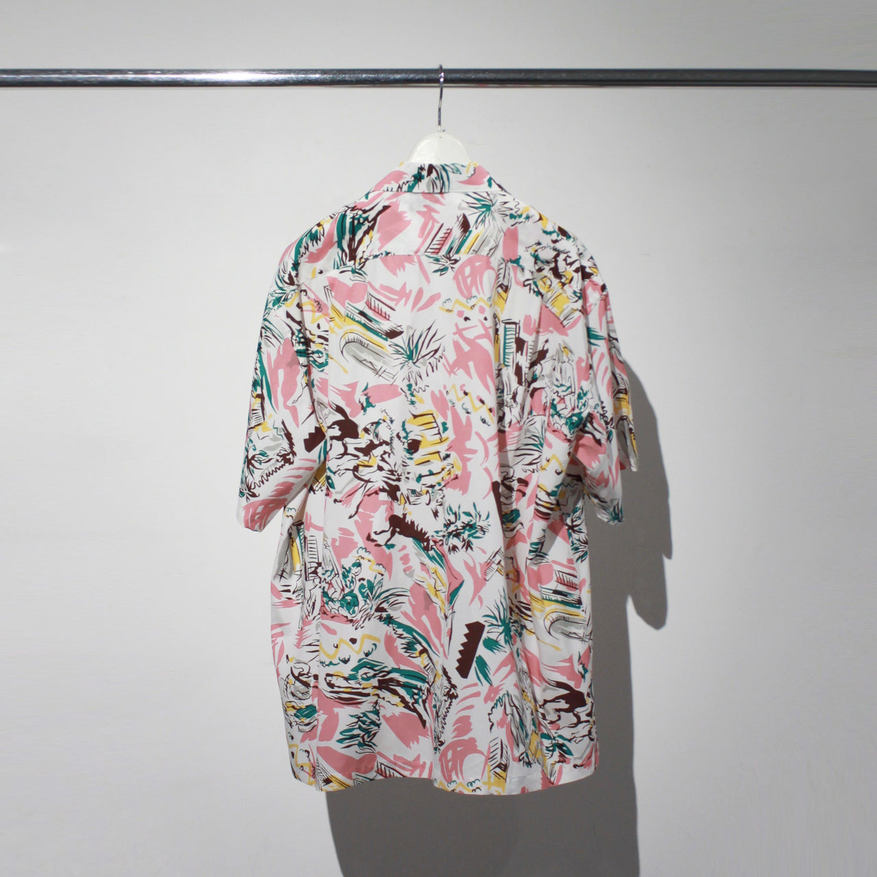 Bricks MONO H/S Allover Printed Camp Collar SH