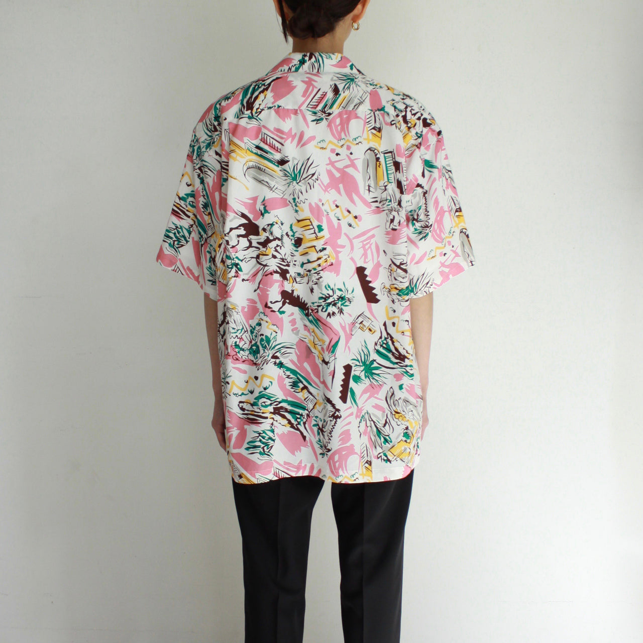 Bricks MONO H/S Allover Printed Camp Collar SH