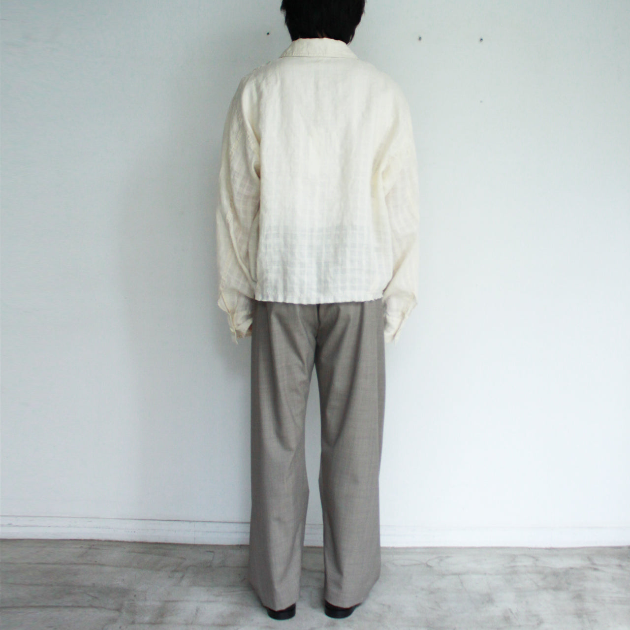【Fujimoto】Heat Treatment Cut Jacket