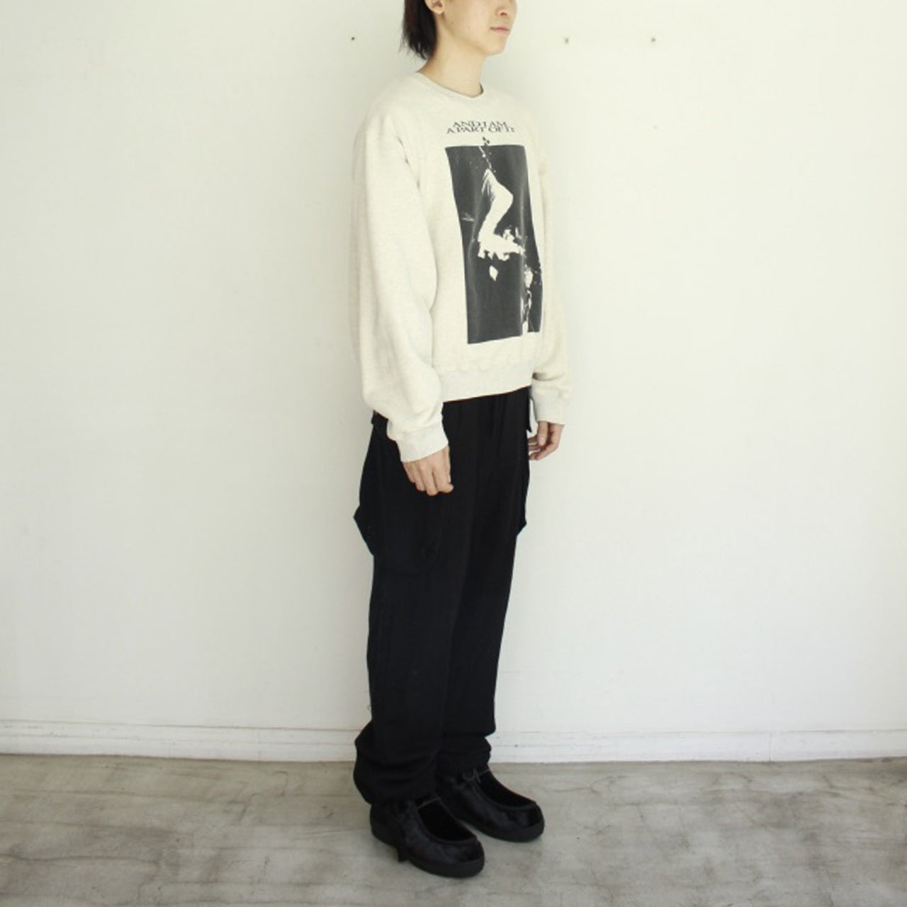 【Fujimoto】My Sweat Shirts "SAND"