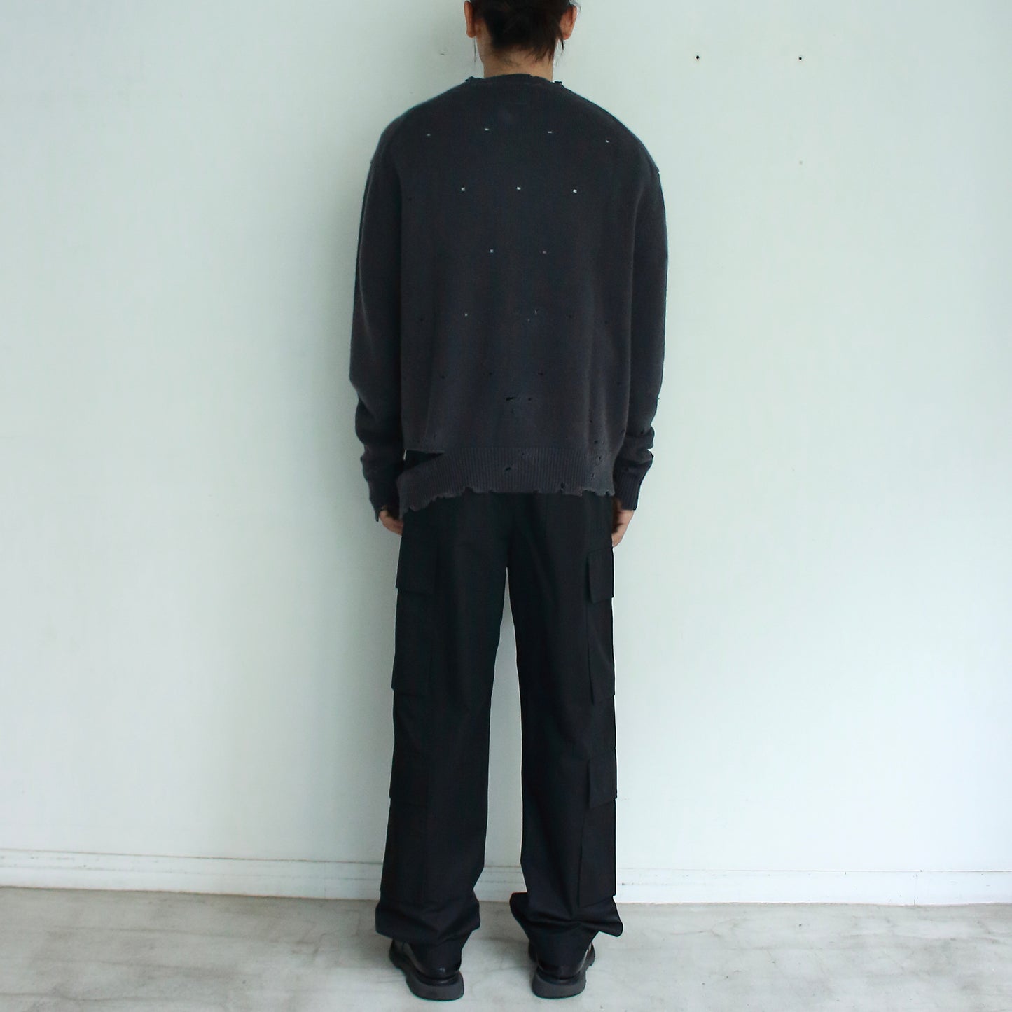 GRUNGY CASHMERE SWETER