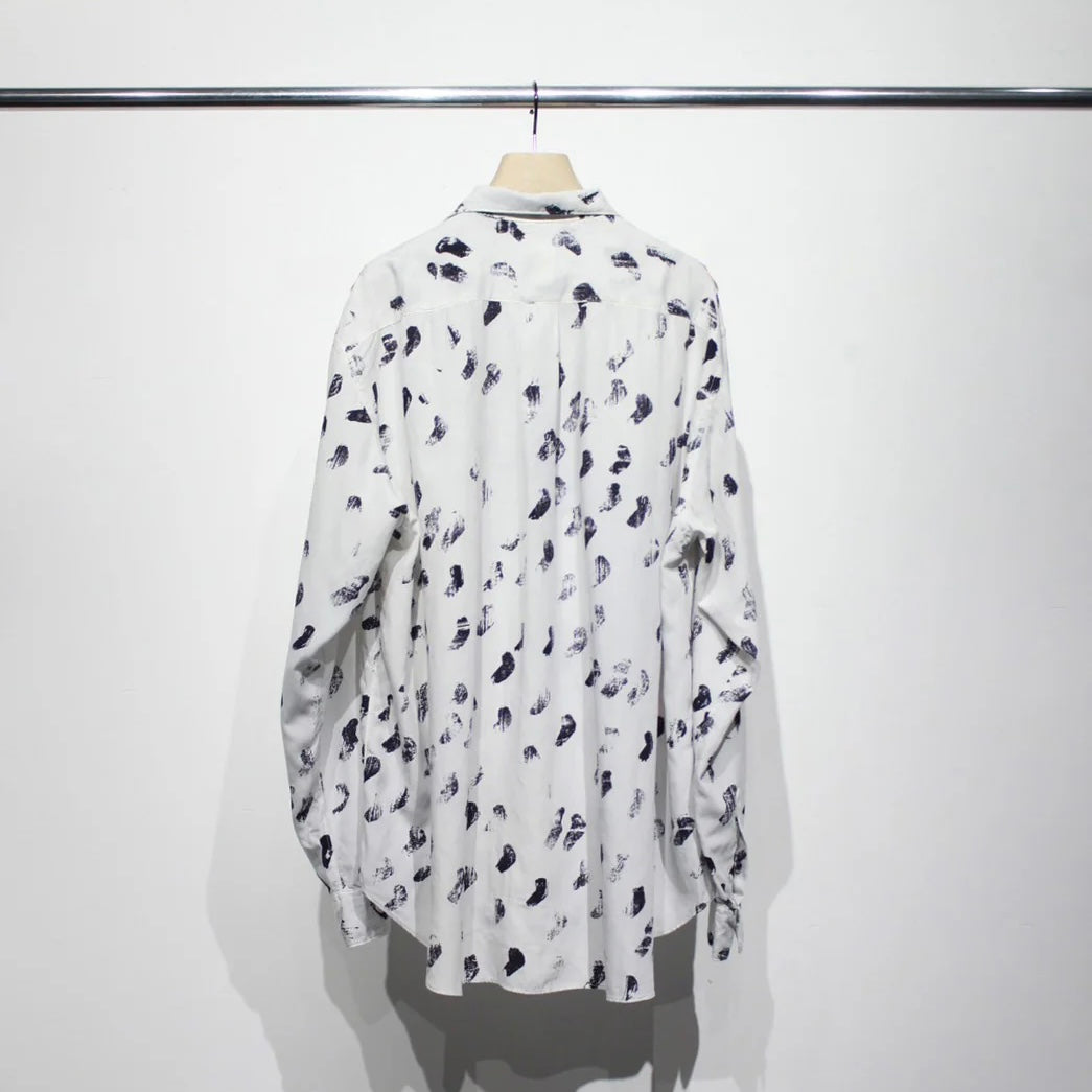 【Soe】Hand Drawn Check Mark Shirts