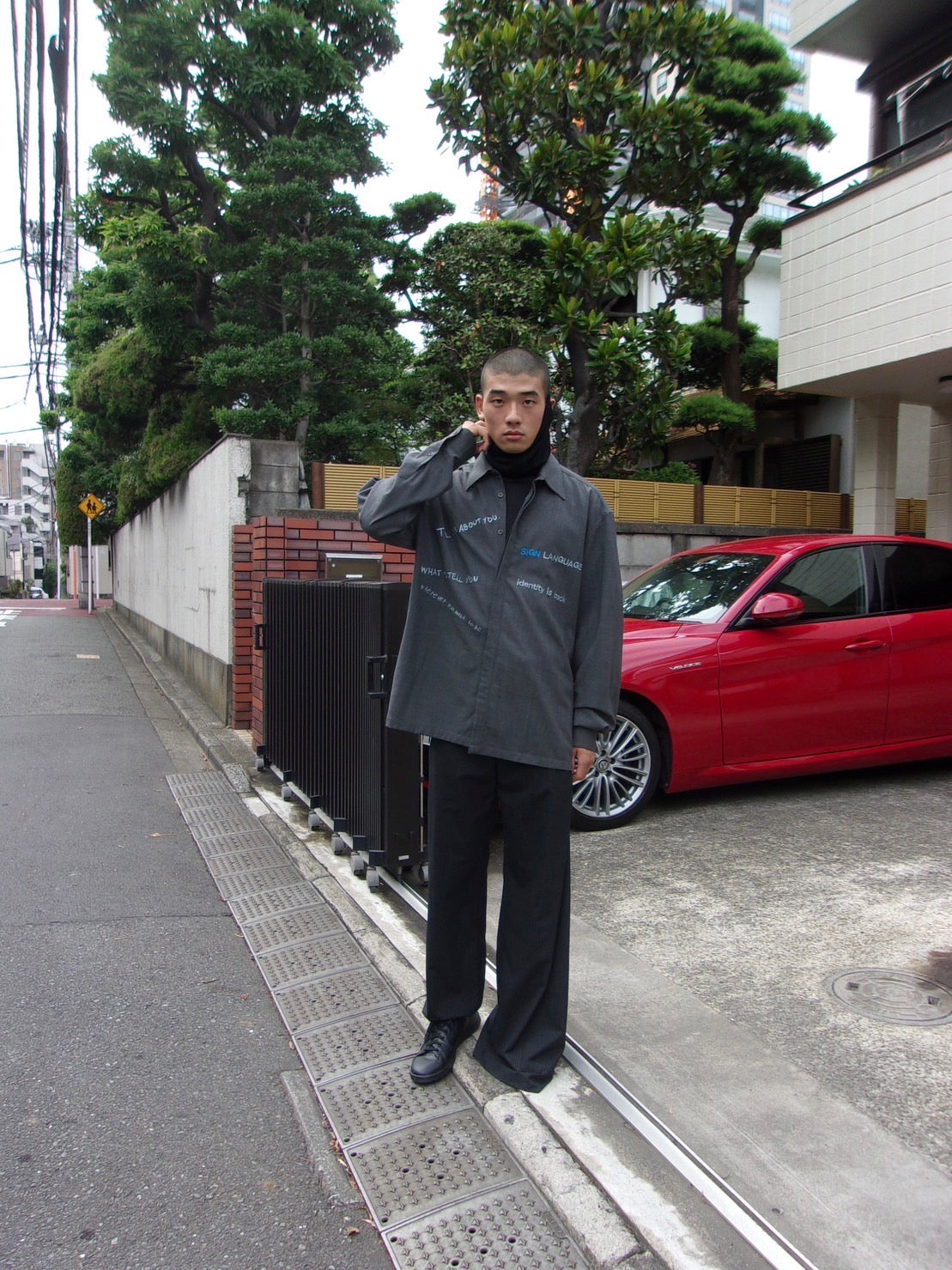 Letter's Shirt by kudos&soe