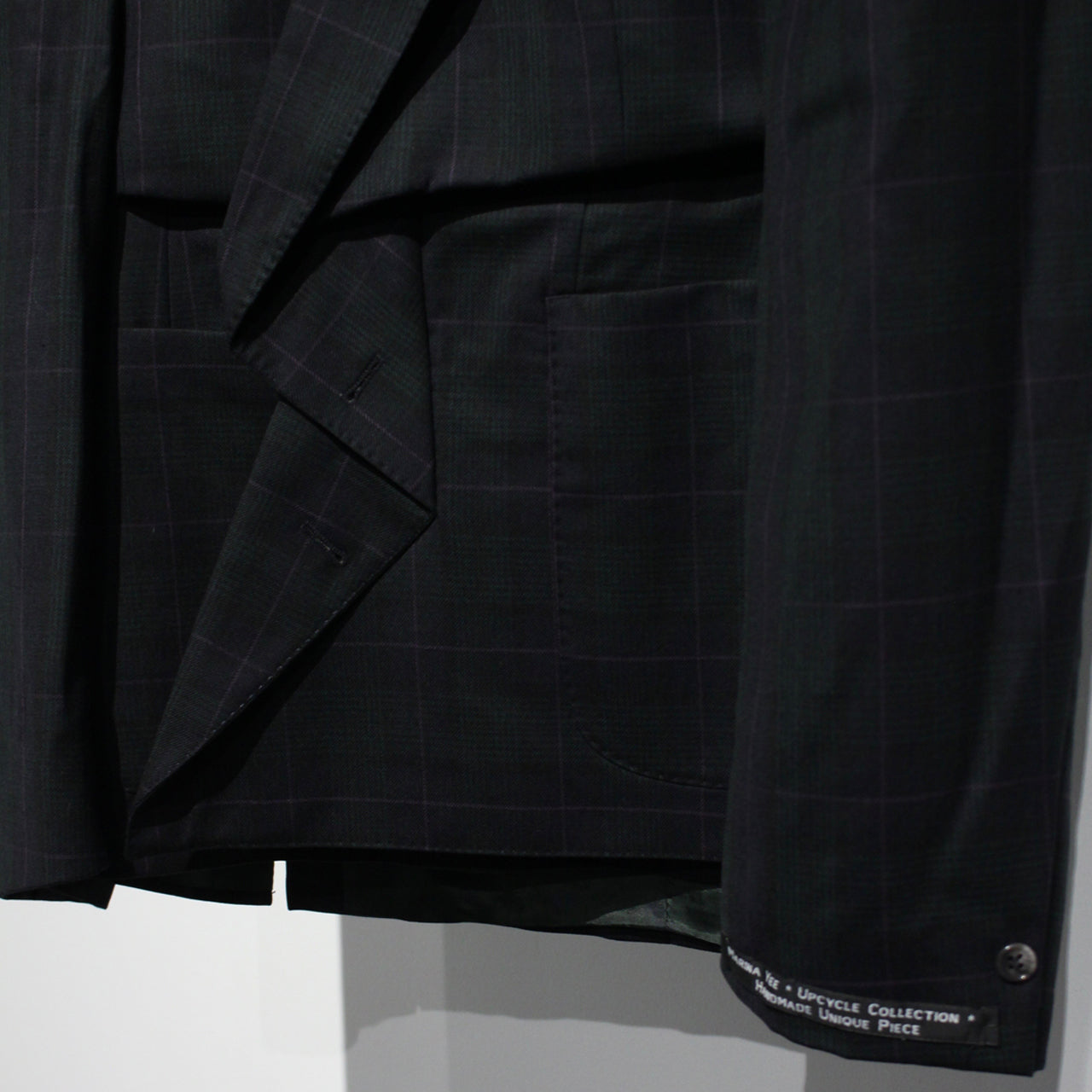 【MARINA YEE】UCC4 M.Y. Crushed Plead Open Jacket