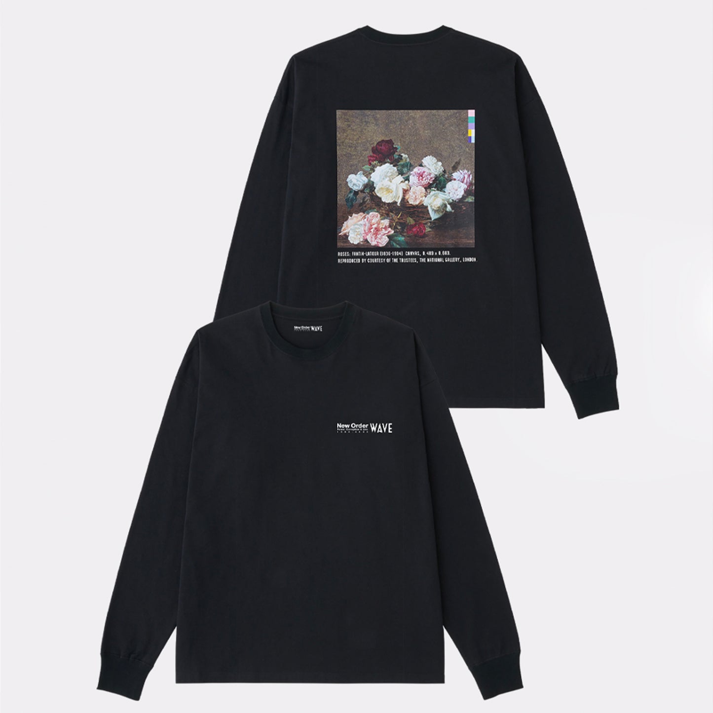 "WAVE × New Order" Power, Corruption & Lies L/S TEE