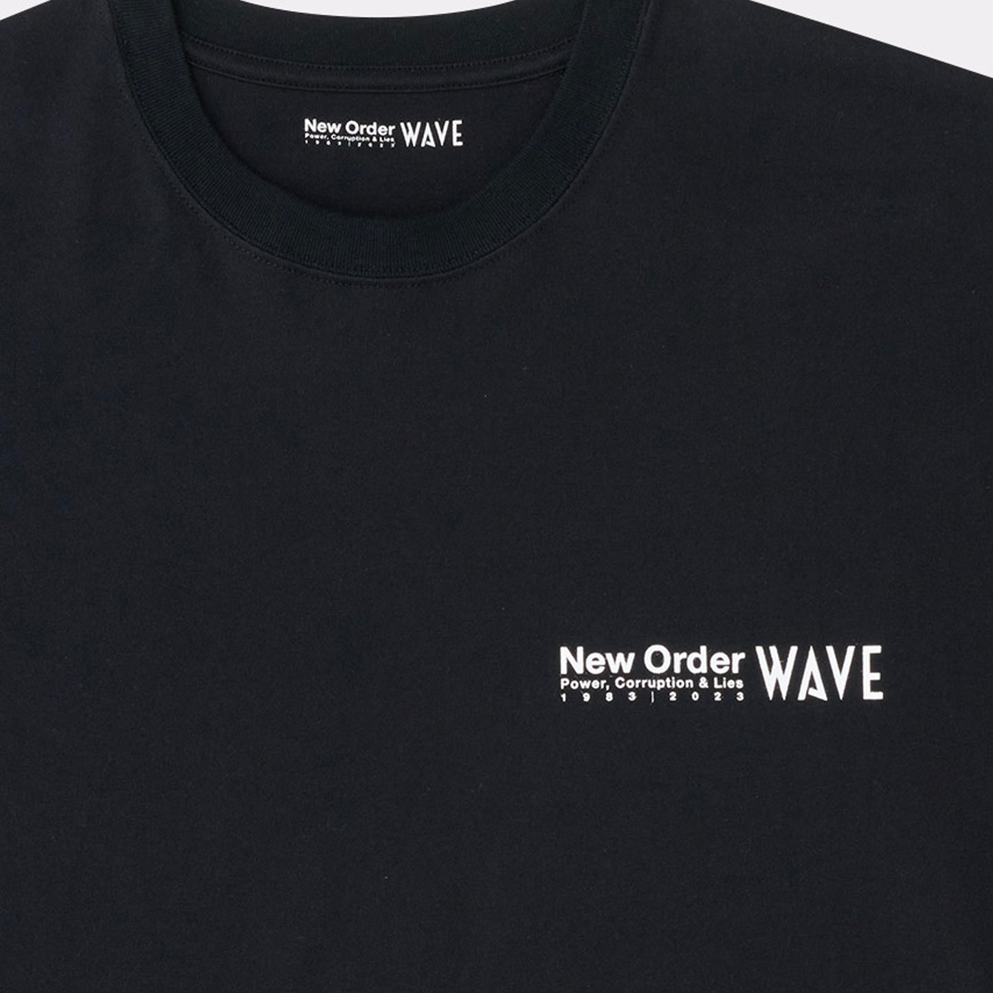 "WAVE × New Order" Power, Corruption & Lies L/S TEE