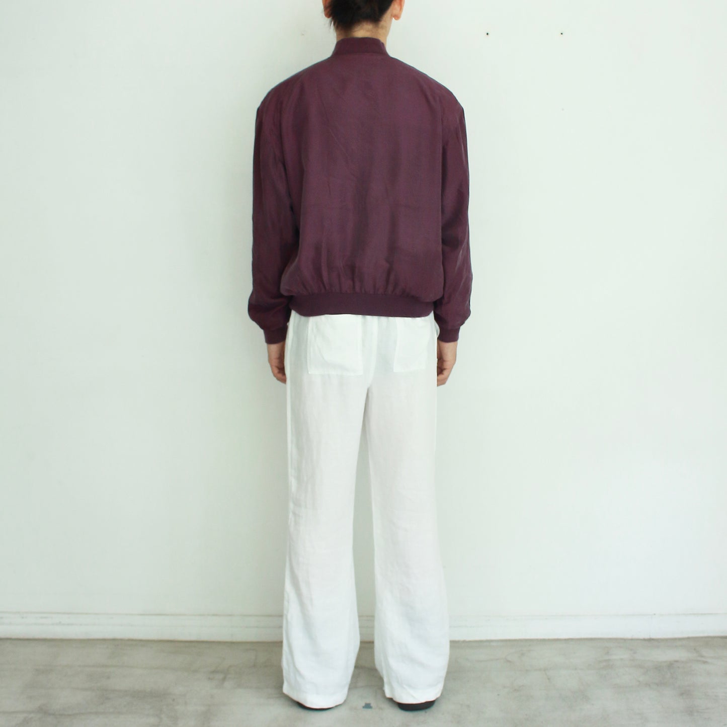 Silk Bomber Jacket