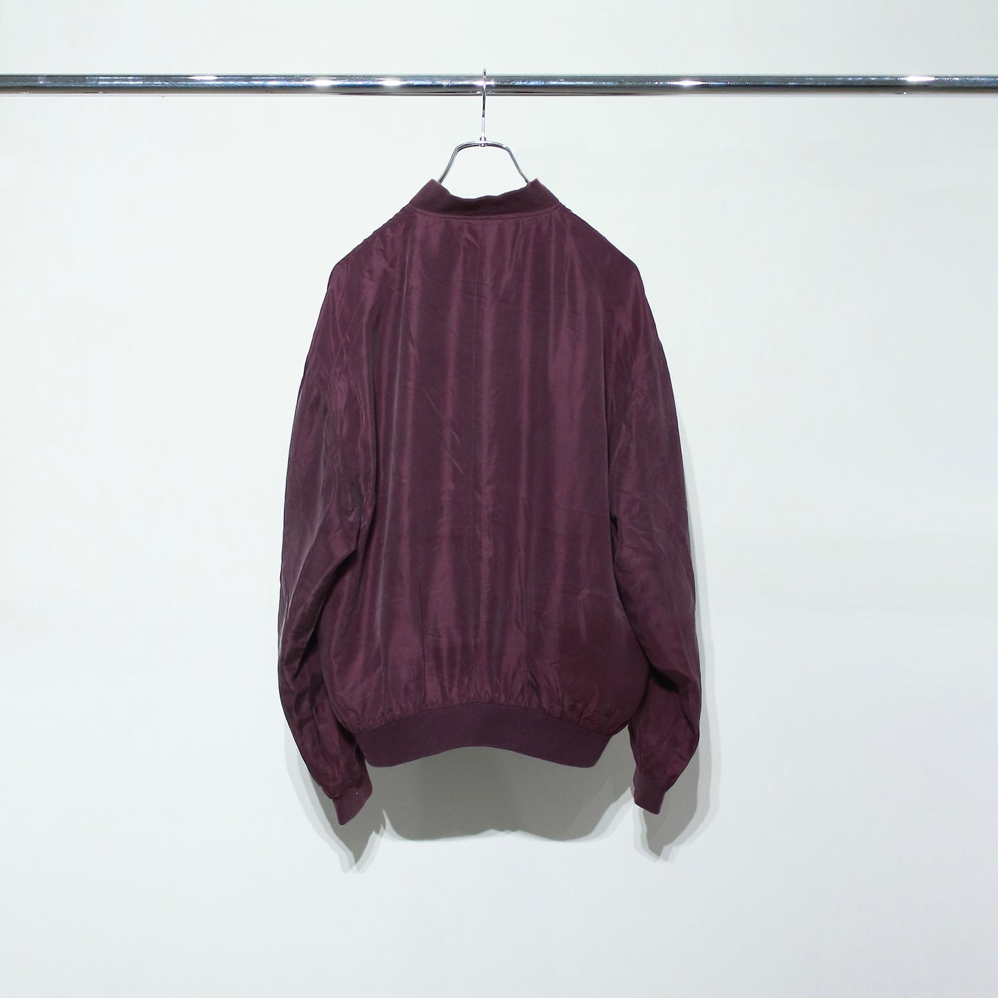 Silk Bomber Jacket