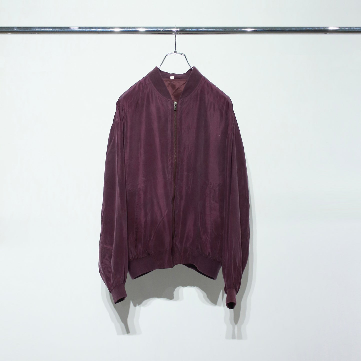 Silk Bomber Jacket