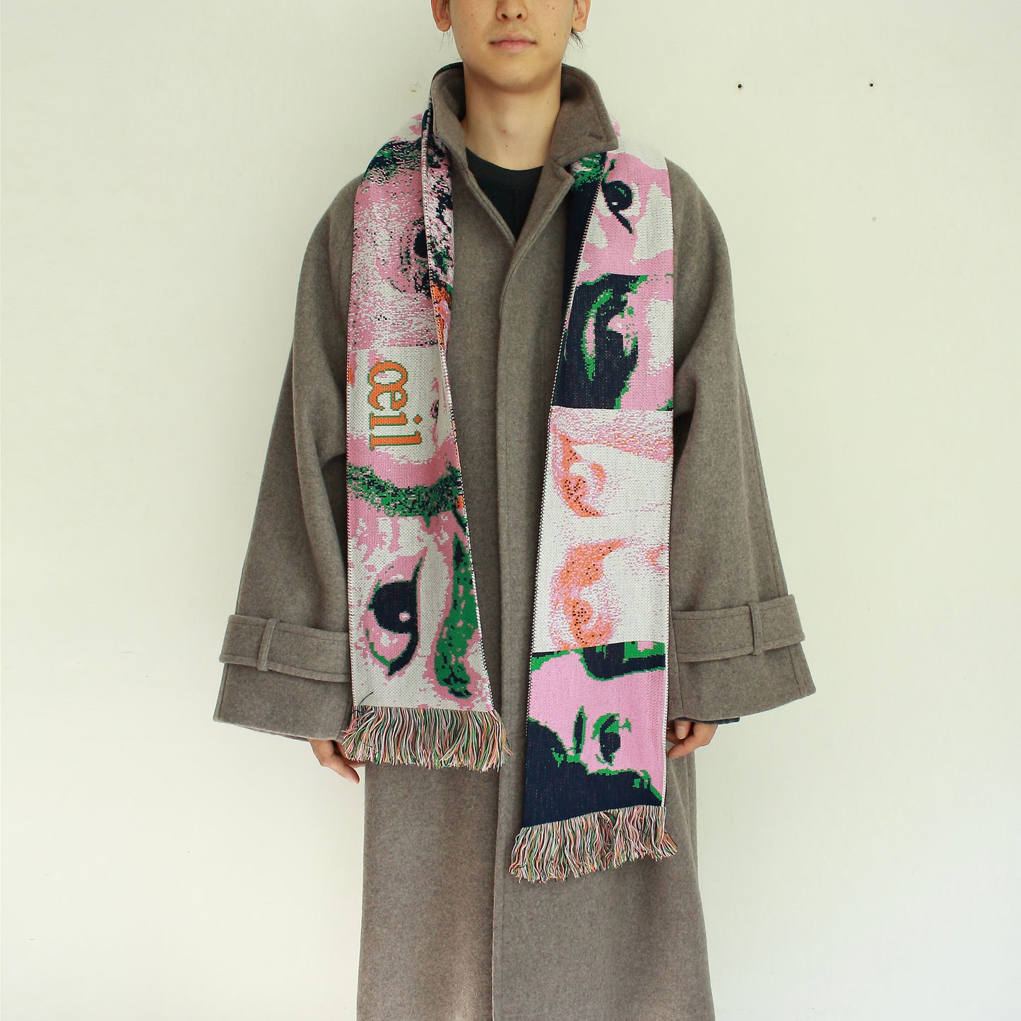 Pink Oneil Scarf