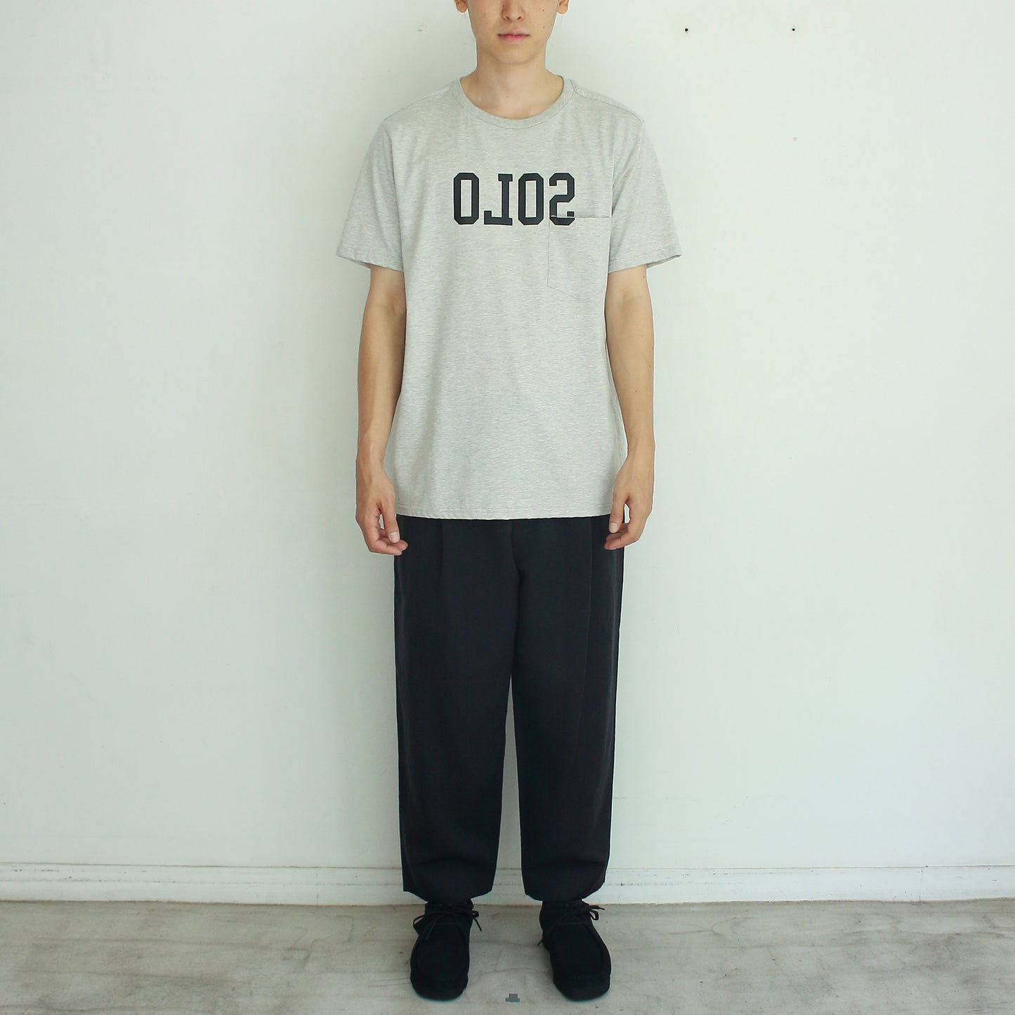 SOLO.(s/s pocket tee)