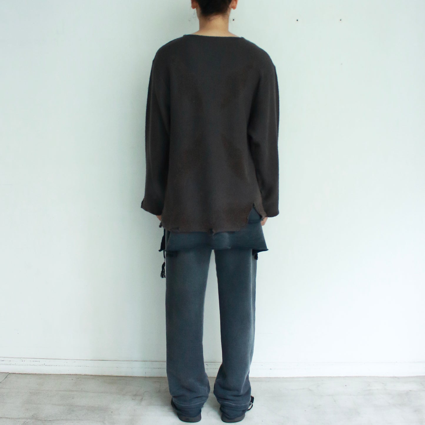 Burned Sweat Shirts with Wings