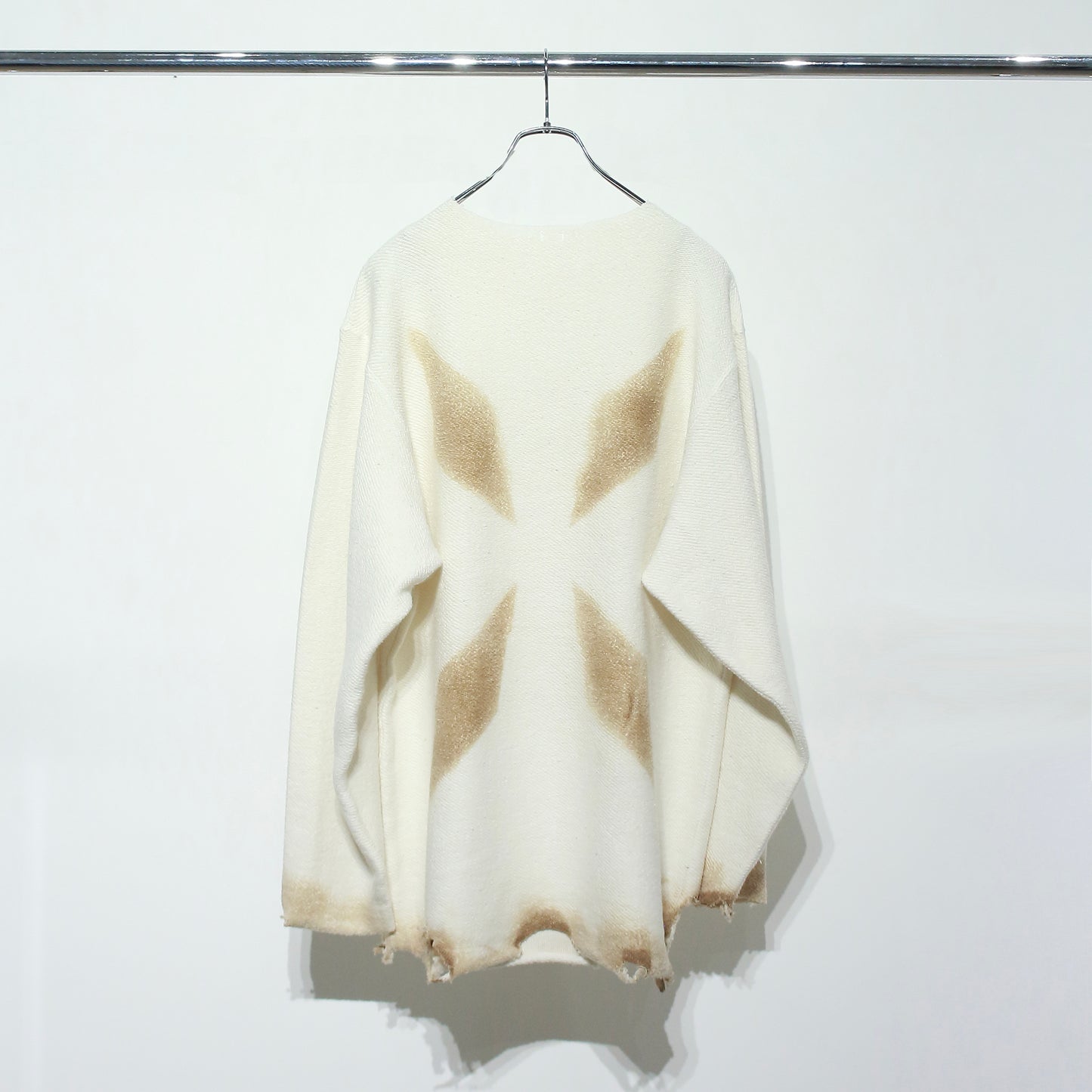 Burned Sweat Shirts with Wings