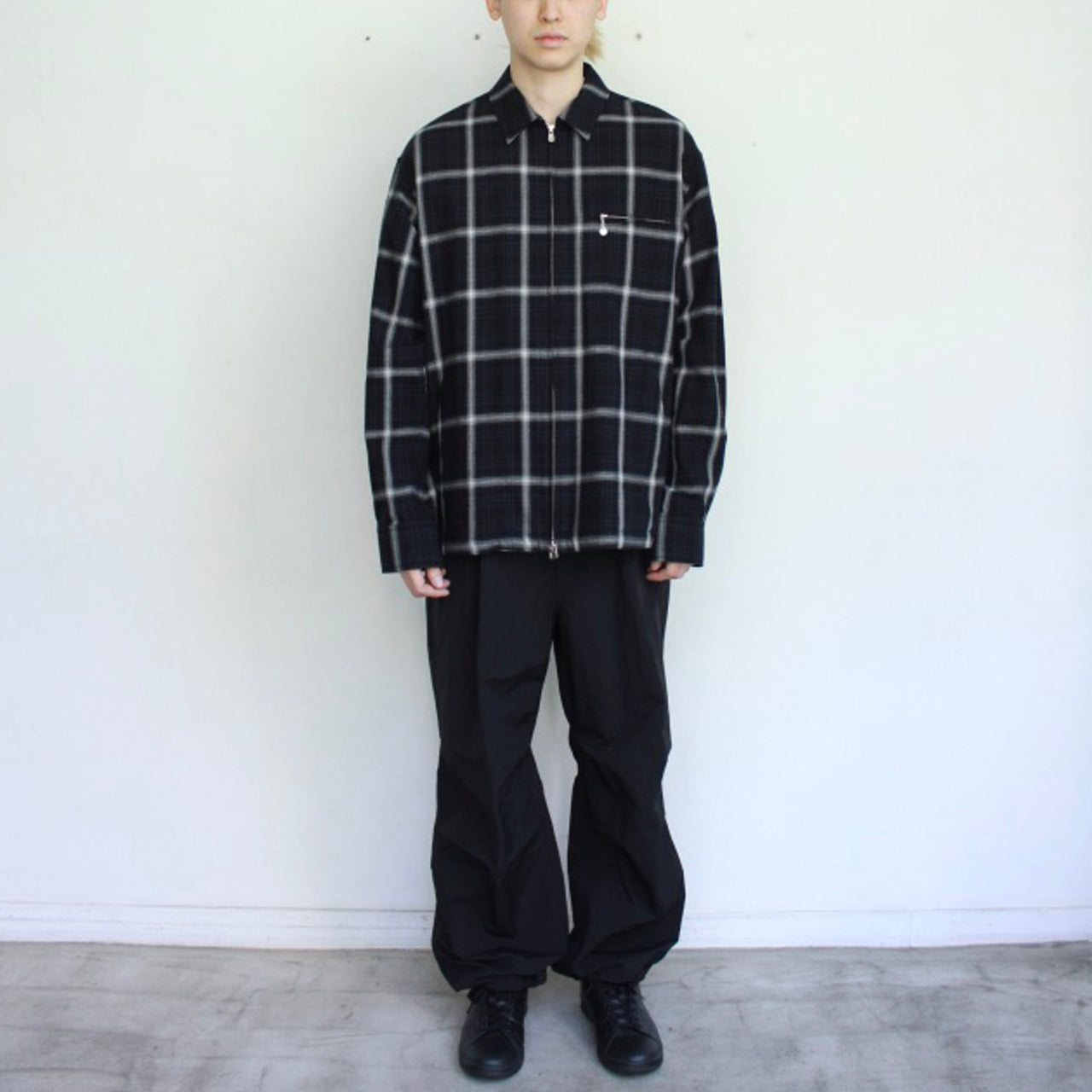 【TAKAHIROMIYASHITA TheSoloist.】full zip work jacket.