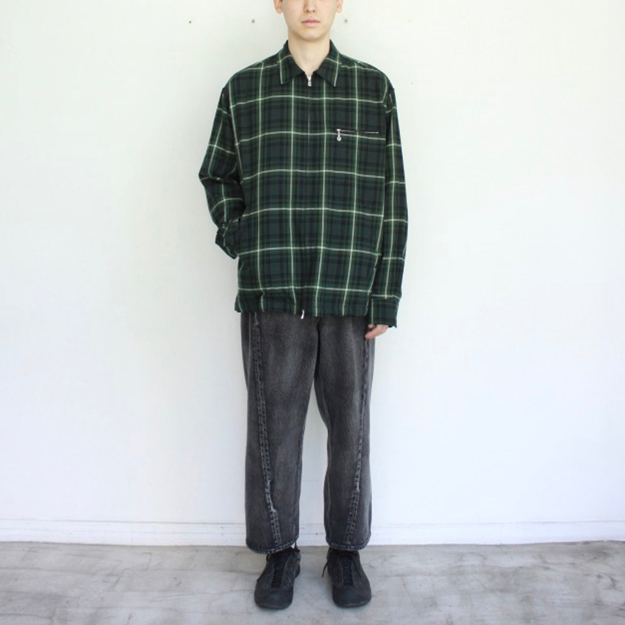 【TAKAHIROMIYASHITA TheSoloist.】full zip work jacket.