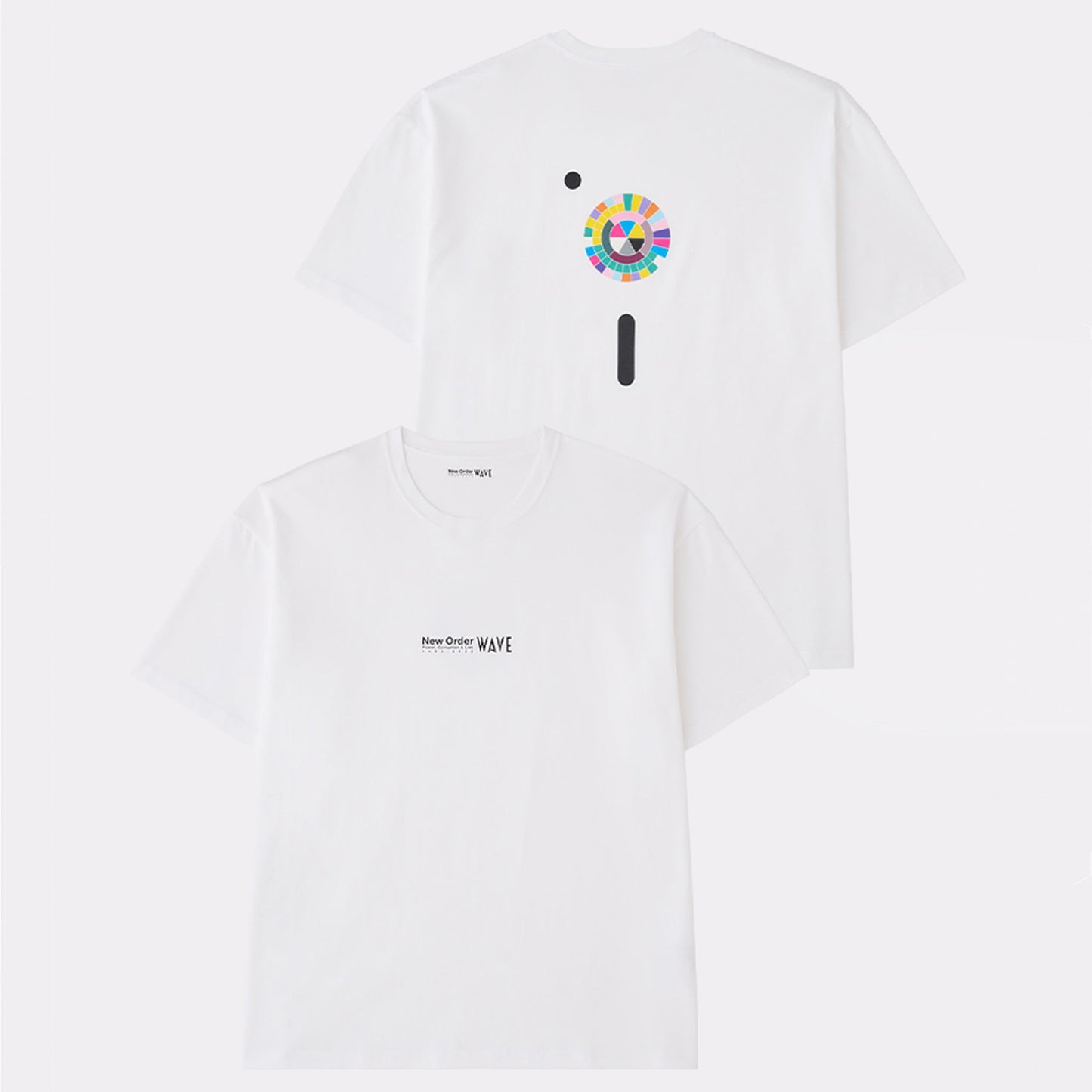 "WAVE × New Order" Power, Corruption & Lies SMALL LOGO T