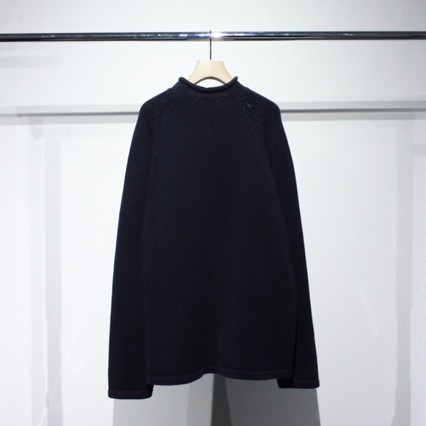 "J.Crew" Roll Neck Cotton Knit