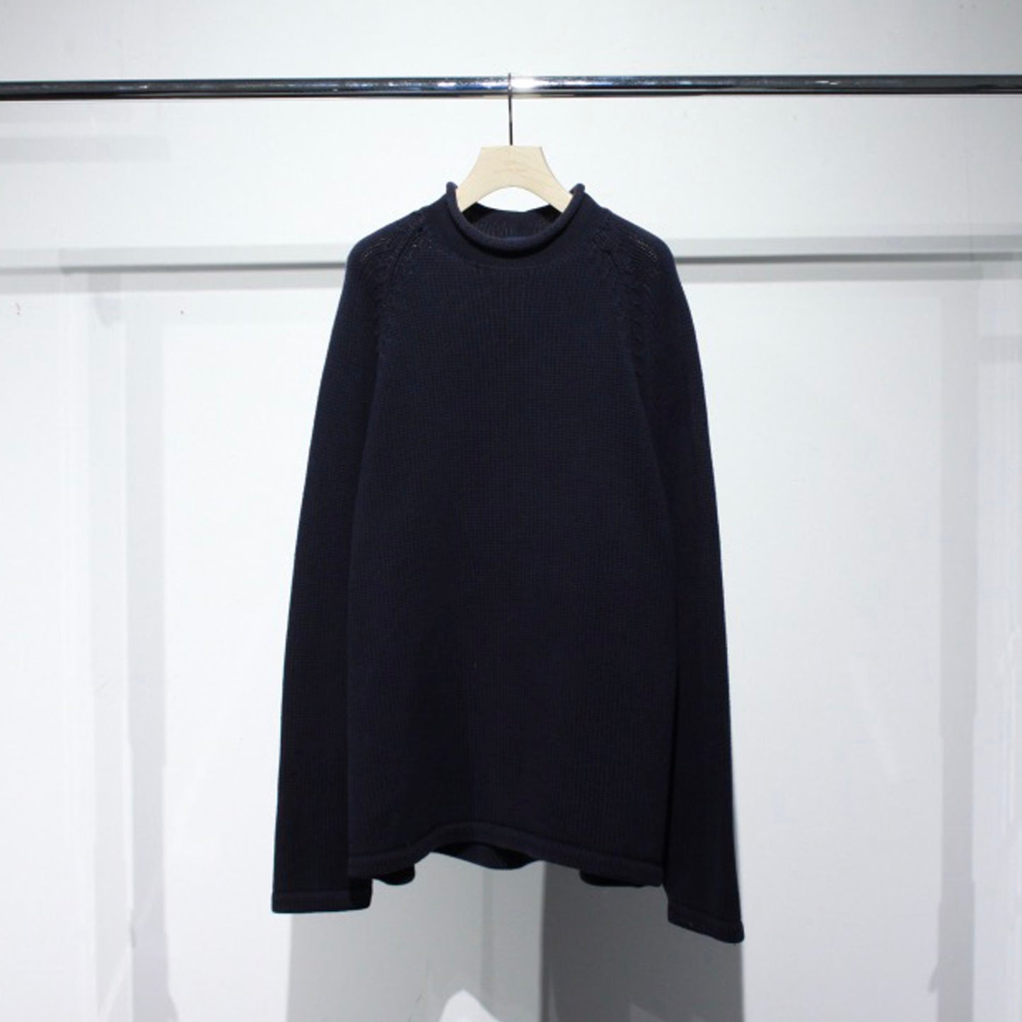 "J.Crew" Roll Neck Cotton Knit