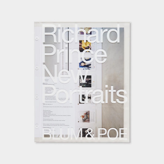 【ART BOOK】NEW PORTRAITS by Richard Prince