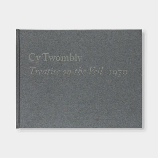 【ART BOOK】TREATISE ON THE VEIL, 1970 by Cy Twombly