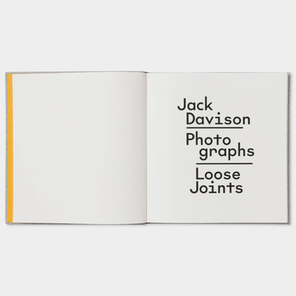 PHOTOGRAPHS by Jack Davison "THIRD EDITION"