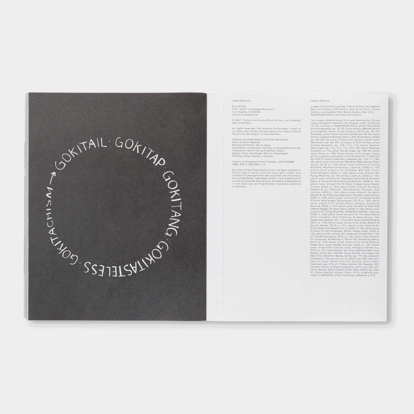 WORKS COPYRIGHT by Tomoo Gokita