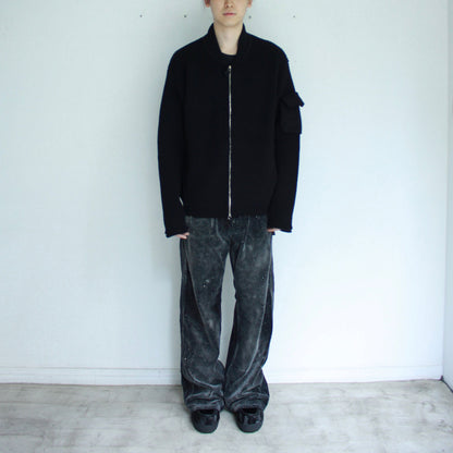 【Soe】Bomber Rib Sweater