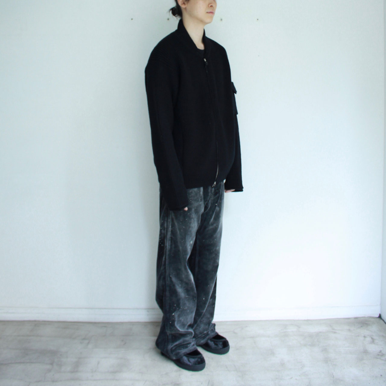 【Soe】Bomber Rib Sweater