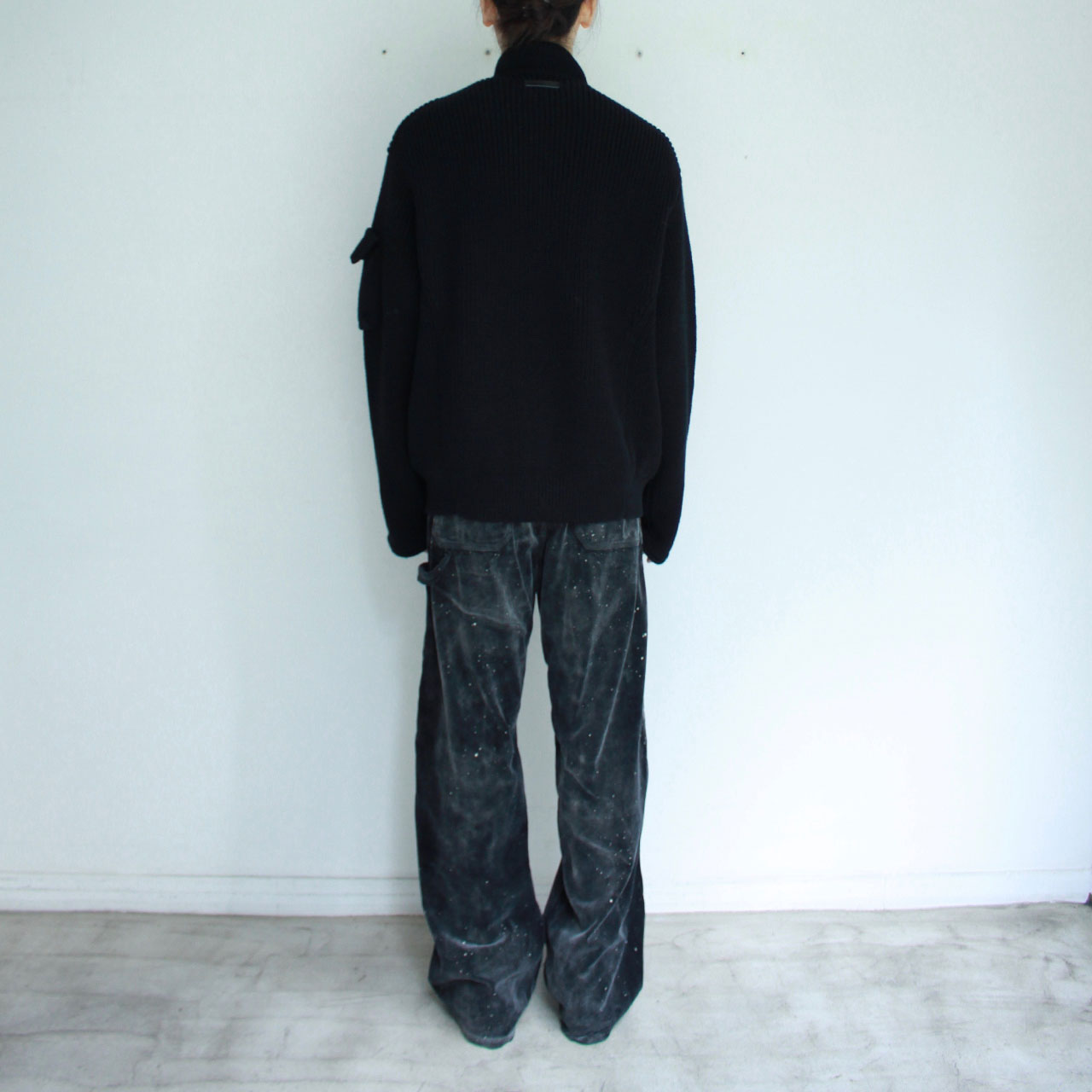 【Soe】Bomber Rib Sweater