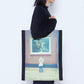 "MUSEUM SERIES" Printed Large Tote Photography by Kento Mori