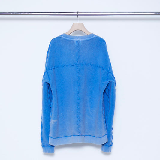 Over Dyed Line Sweat Shirts