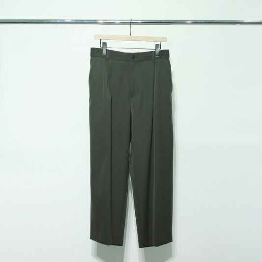 Double Cloth Wide Legged Trousers
