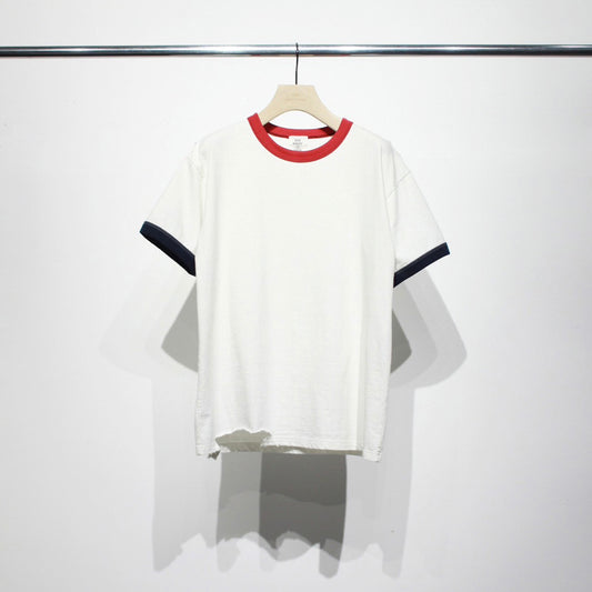 【Soe】Ripped Ringer T Shirts