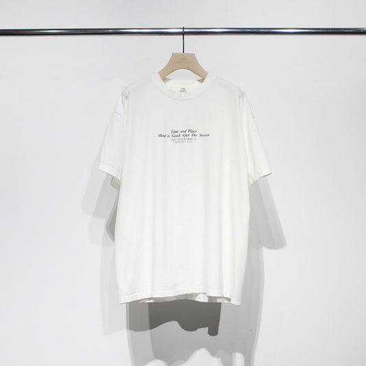 【Soe】H/S T Shirts "Tine and Place"