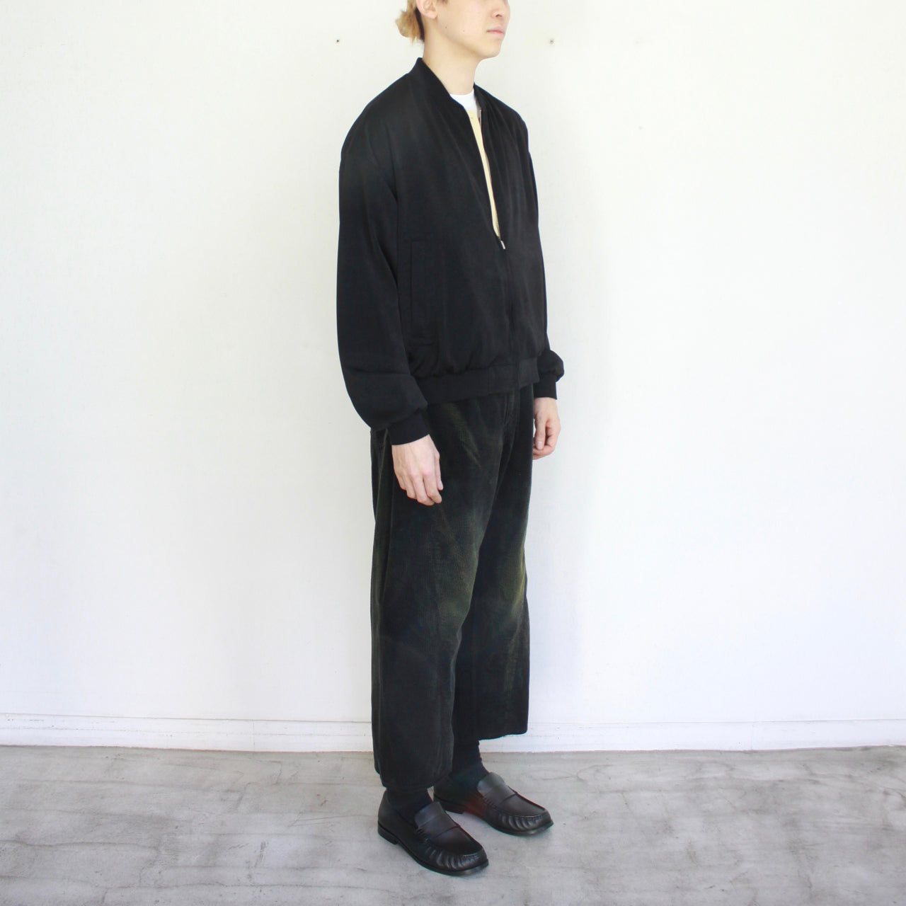 【Soe】Reversible Two Color Jacket