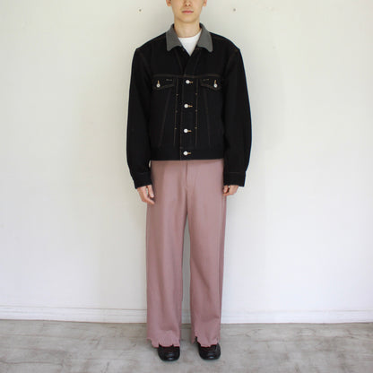 【Soe】Broken Hem Baggy Trousers