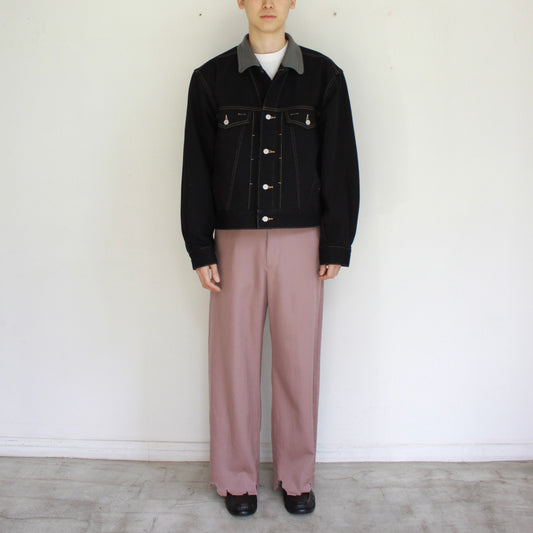 【Soe】Broken Hem Baggy Trousers