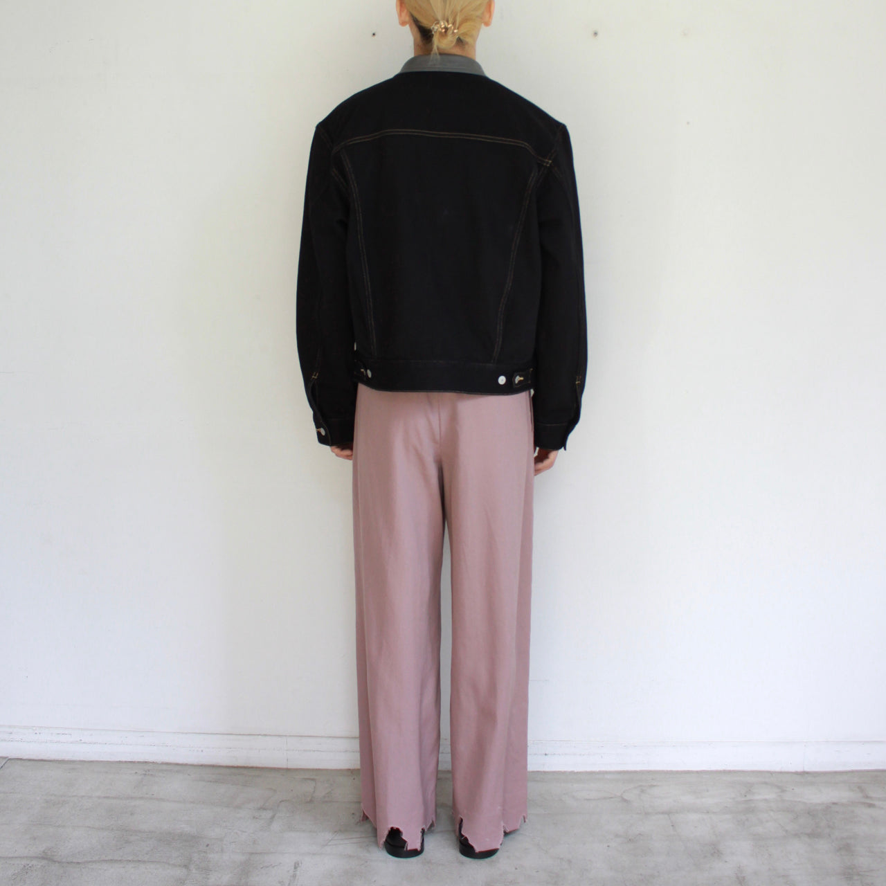 【Soe】Broken Hem Baggy Trousers