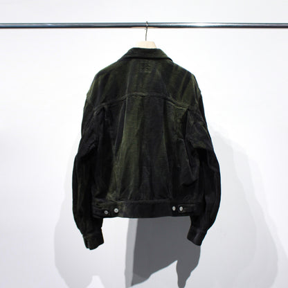 【Soe】Hard Bleached Corduroy Jacket